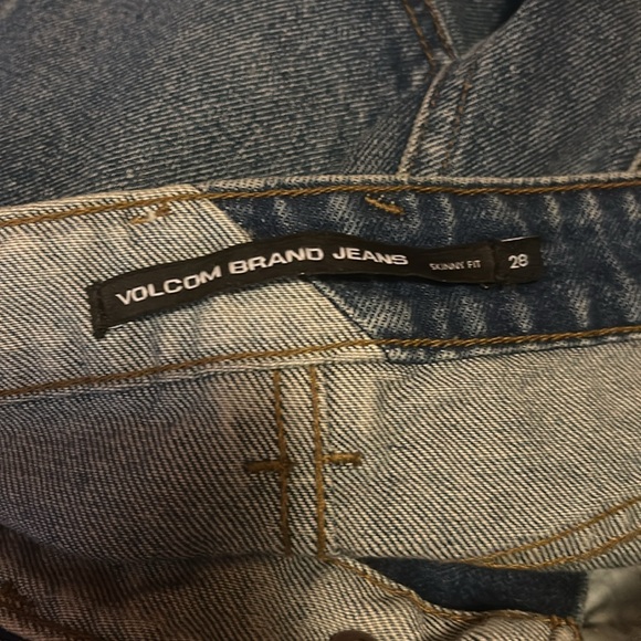 Volcom Jeans NWOT Skinny High Rise Jeans Women’s Size 28 - Picture 7 of 10